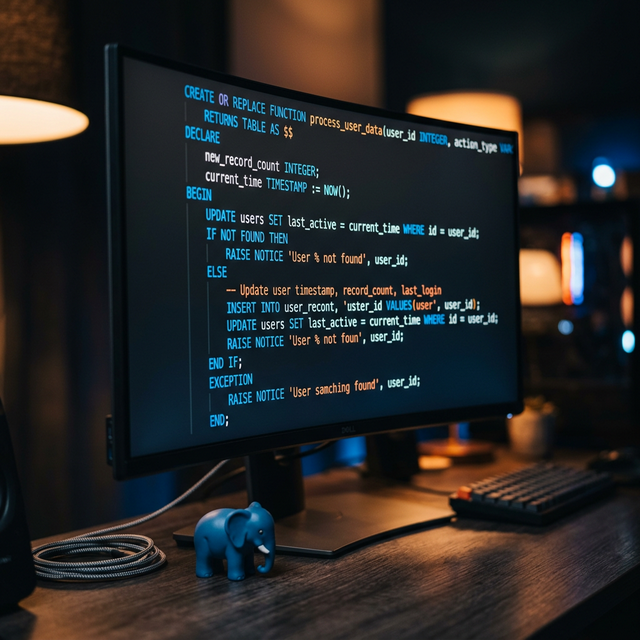 Programación en PostgreSQL
